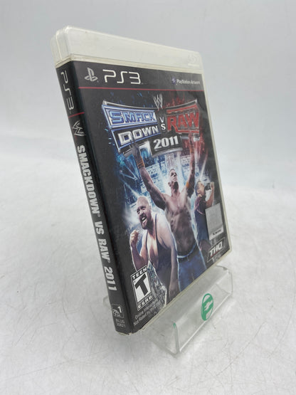 WWE Smackdown vs. Raw 2011 (Sony PlayStation 3 PS3, 2011) Video Game