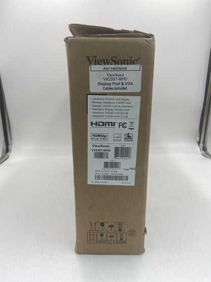 ViewSonic 21.5" VX2267-mhd 1080p Full HD LED Backlit Display VS18636