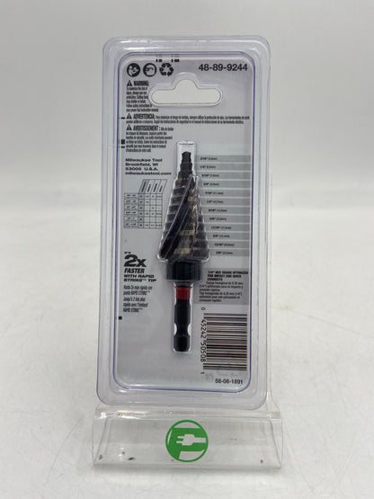 New Milwaukee Impact Step Drill Bit #4 Drill Bit 48-89-9244