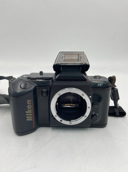 Broken Nikon N4004 AF 35MM Film Camera (Not Tested)