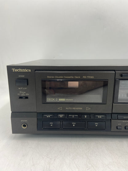 Technics Stereo Double  Cassette Deck RS-TR165