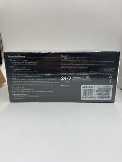 New NIGHTHAWK RS100 Dual-Band Router WiFi 7