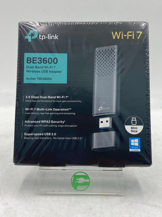 New TP-Link Archer TBE3600U Dual-Band Wi-Fi 7 Wireless USB Adapter BE3600