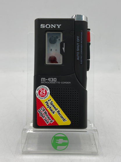 Broken SONY Microcassette-Corder1 Cassette Recorder M-430