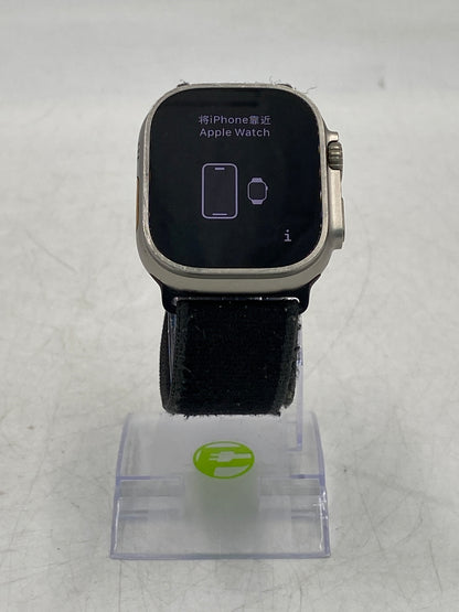 Unlocked Apple Watch Ultra 2 49MM Natural Titanium Dark Gray Trail Loop A2986