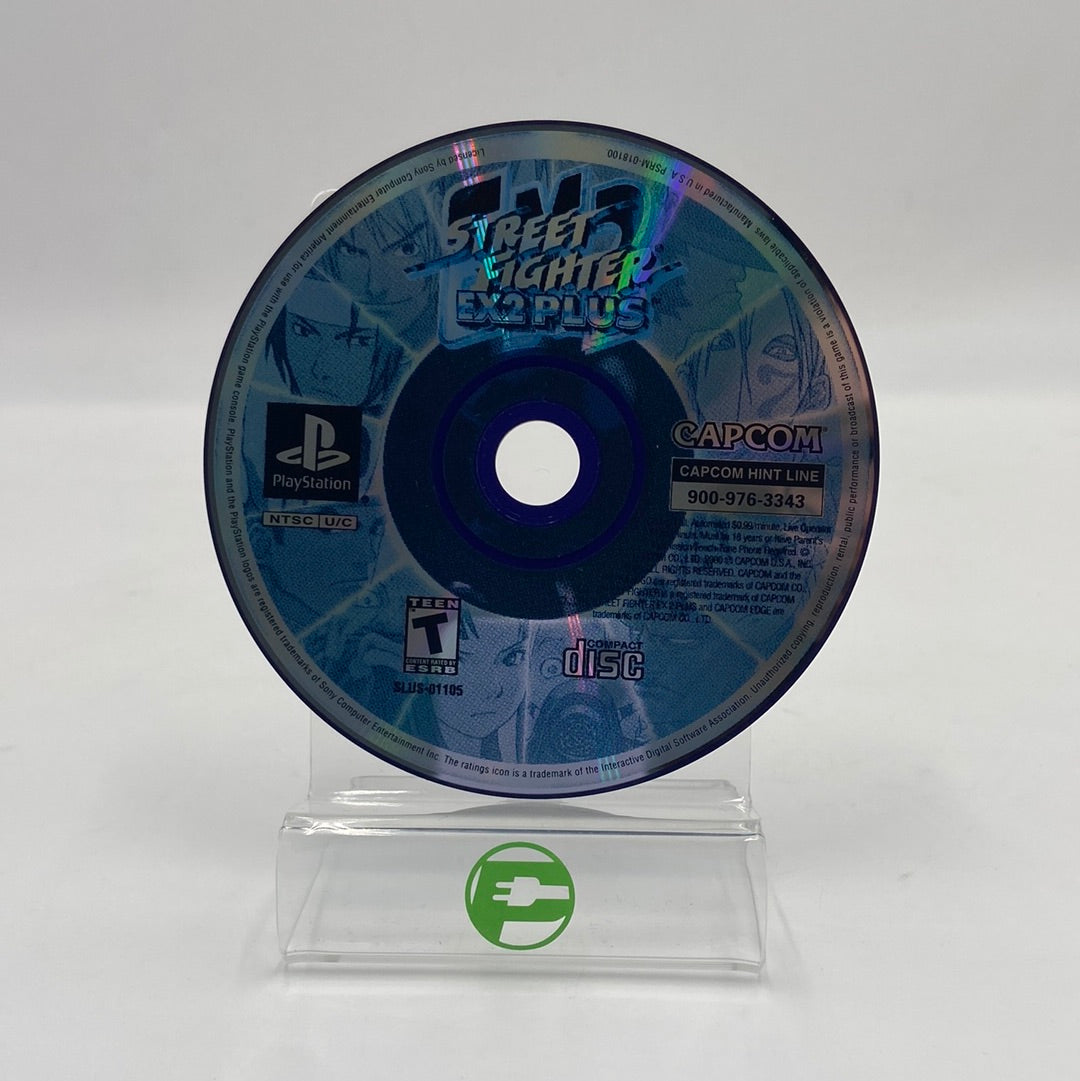 Street Fighter EX 2 Plus (Sony PlayStation 1 PS1, 1999) Disc Only