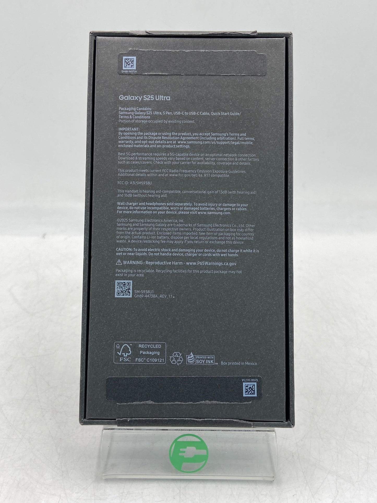 Factory Unlocked Samsung Galaxy S25 Edge 12GB RAM 512GB SM-S938U1 Titanium Black