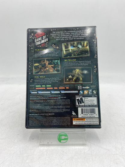Lot of 4 PC Generic Games (Bio Shock Infinite, Max Payne, Rift, BioShock 2)