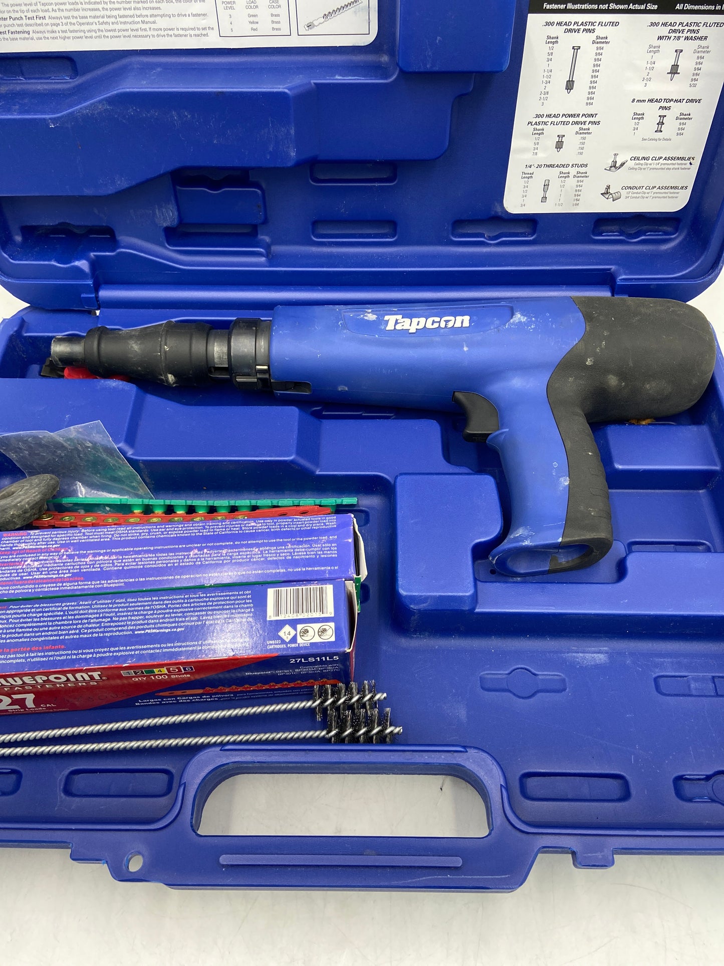 TAPCOM SA27 .27 CALIBER Semi-Automatic Powder Actuated Tool 12702