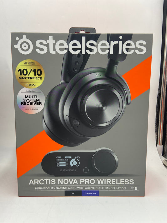 Steelseries Arctis Nova Pro Wireless Gaming Headset Black