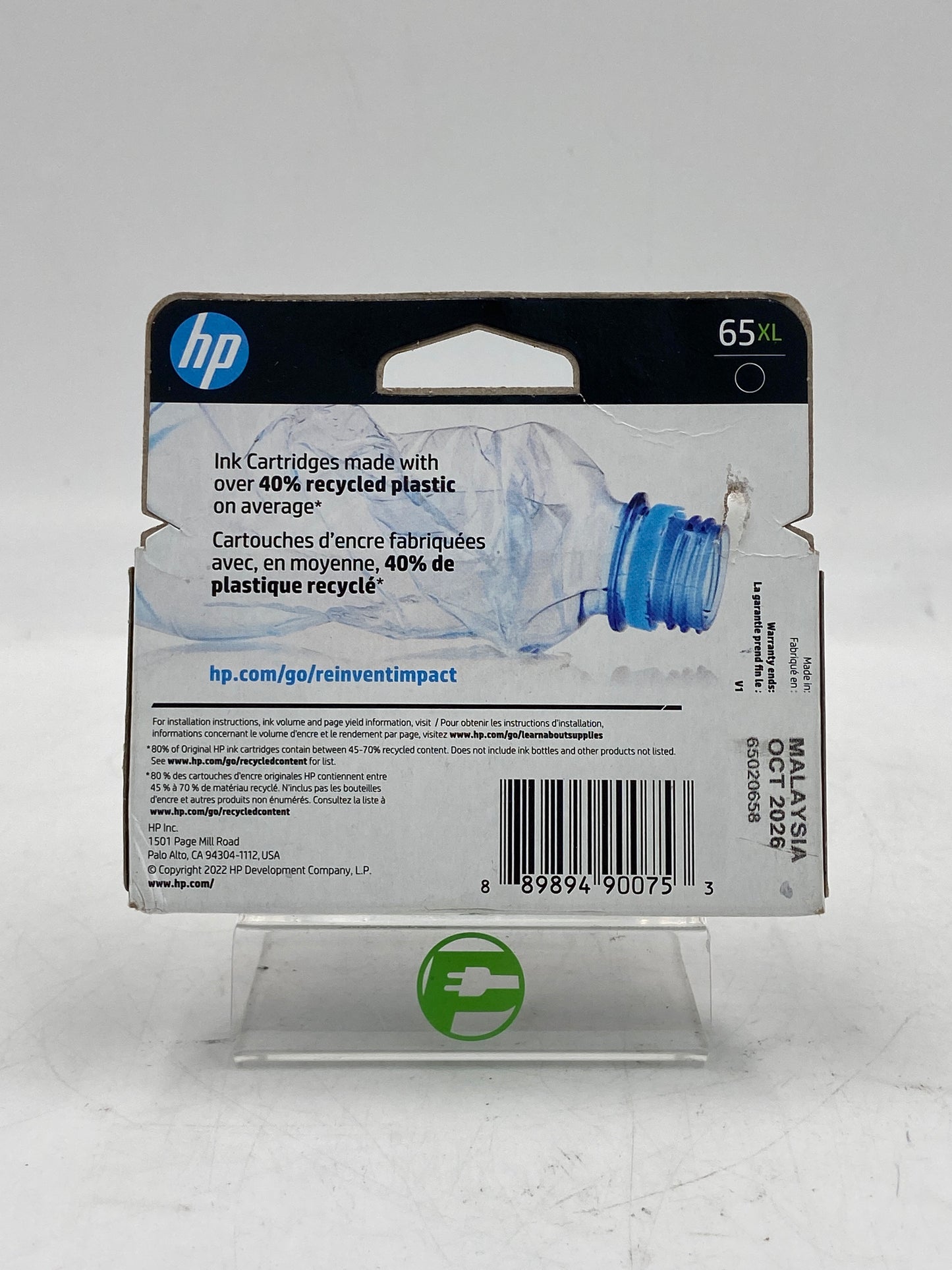 New HP 65XL Black Ink Cartridge