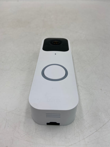 Blink Video Doorbell White Home Surveillance Camera BDM00200UW