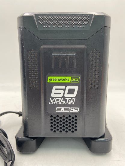 Greenworks 60volt battery pro w charger Battery Charger LB6025
