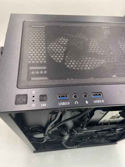 CyberPower Custom PC Black Ryzen 7 7700X 4.70GHz 16GB RAM 16GB SSD MSI GeForce RTX 4060 Ti Ventus 2X Black 8G OC