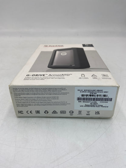 New SanDisk G-Drive ArmorATD 5TB Portable Hard Drive