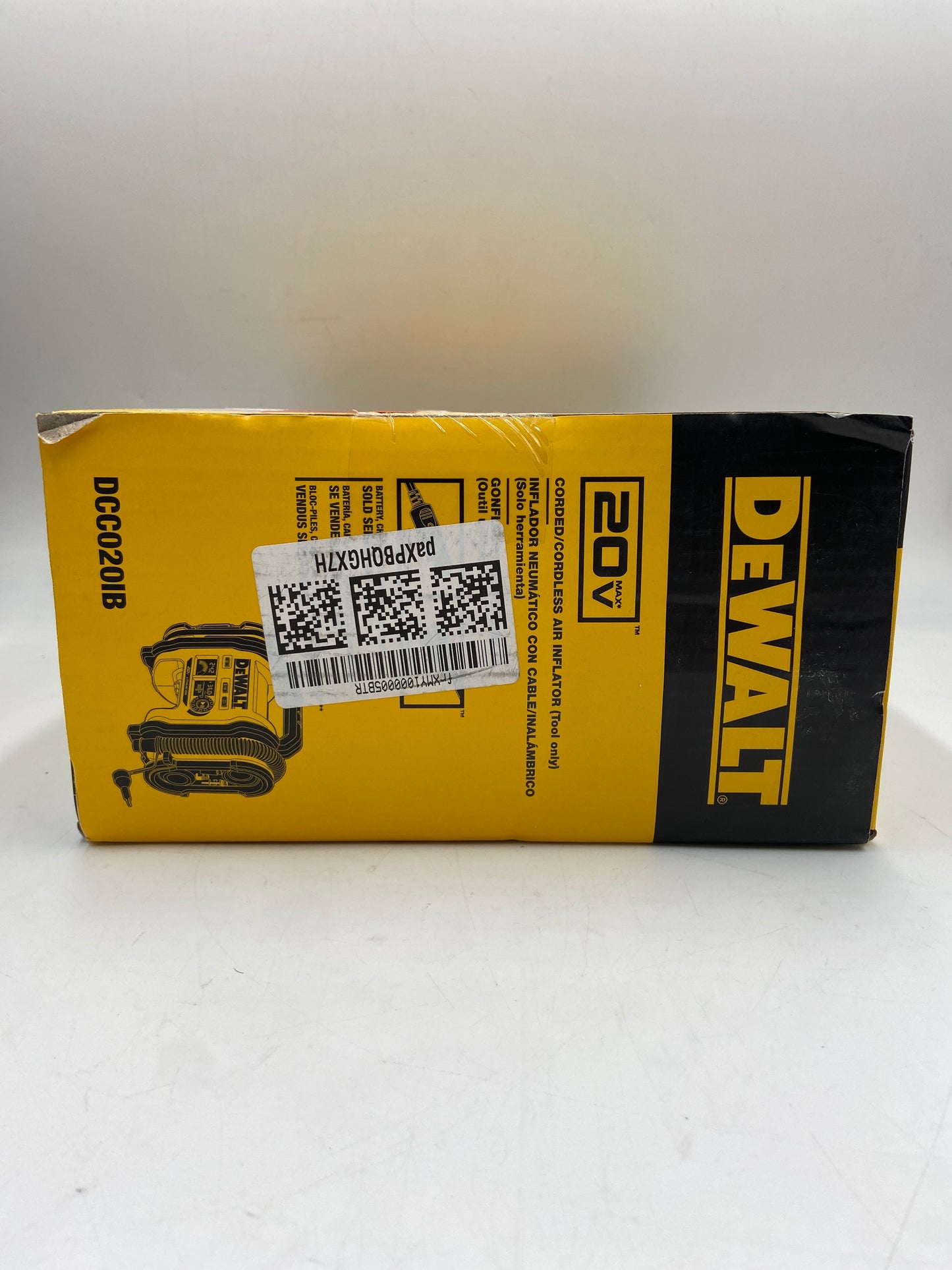 New Dewalt 20 Max V air inflator