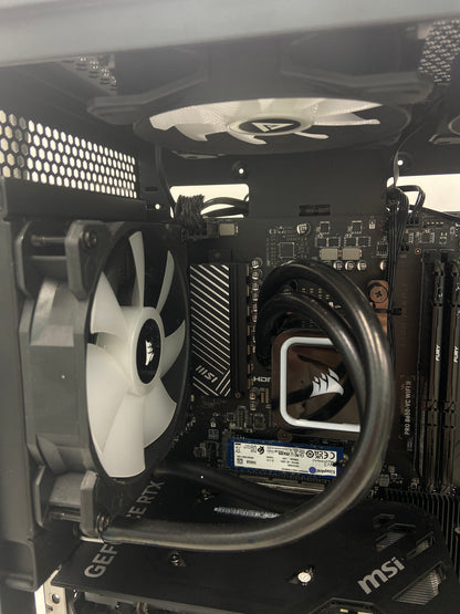 CyberPower Custom PC Black Ryzen 7 7700X 4.70GHz 16GB RAM 16GB SSD MSI GeForce RTX 4060 Ti Ventus 2X Black 8G OC