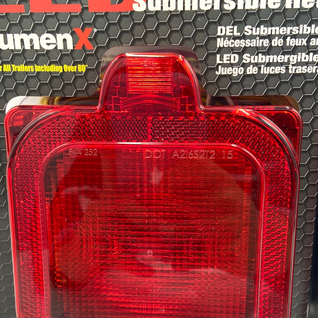 Lumen X LED Submersible Rear Trailer Light Kit V944