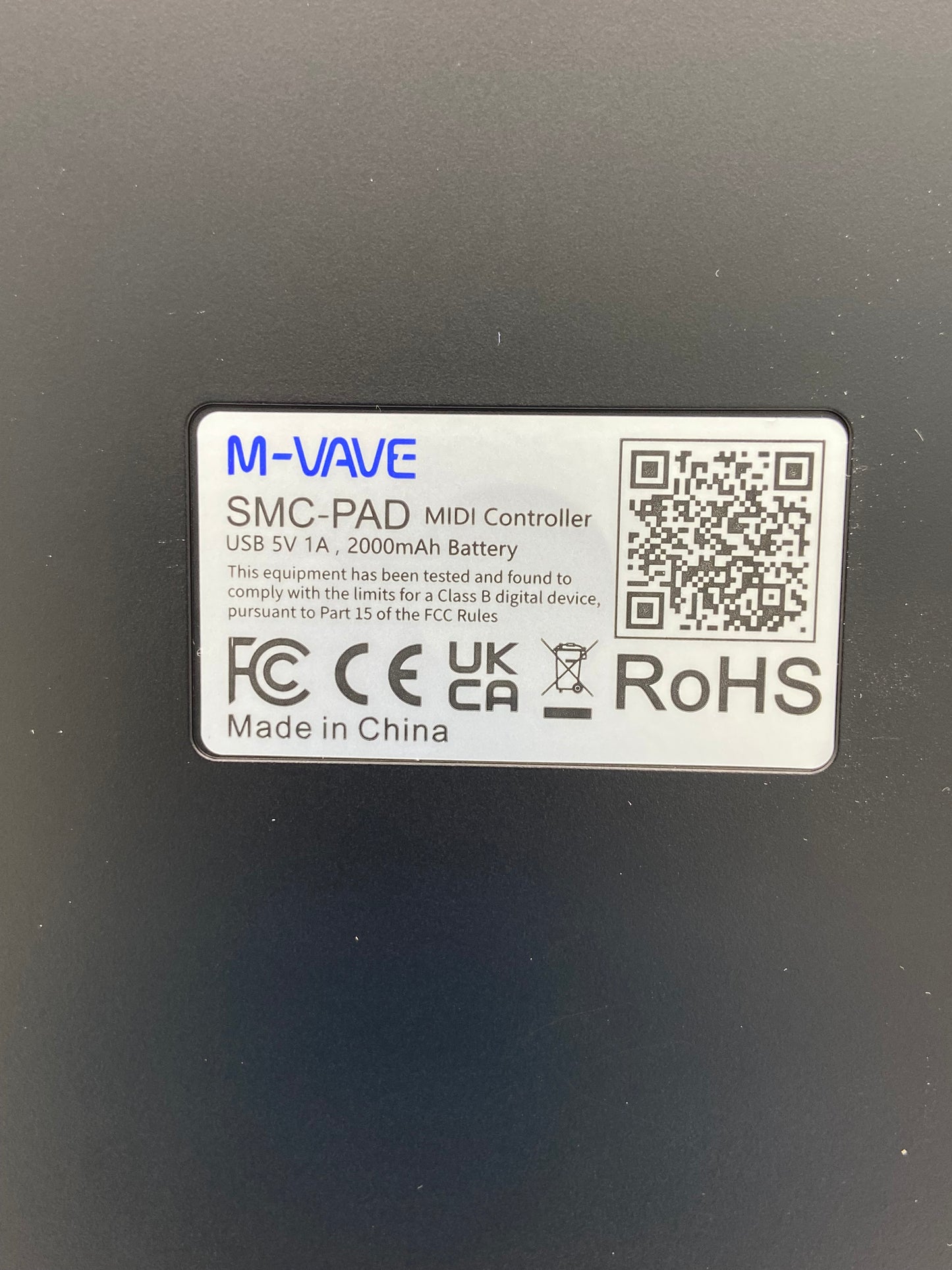 New Open Box M-Vave SMC-PAD USB-C MIDI Controller