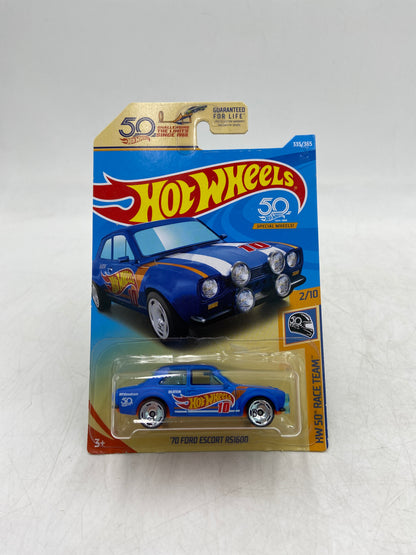 New Hot Wheels Lot of 5 HW 50th Race Team 2018 Toy Cars L2593