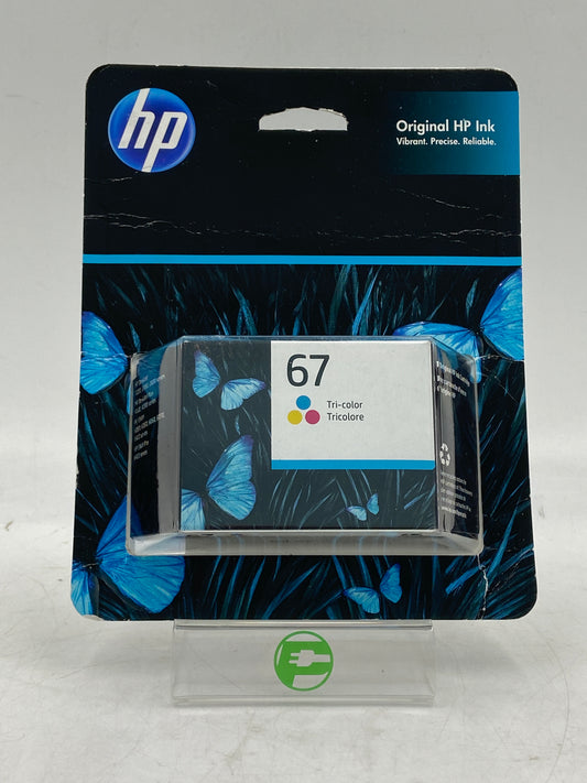 New HP 67 3YM55AN Yellow, Cyan and Magenta Ink Cartridge
