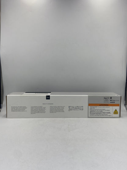 New Bose TV Speaker SINGLE BLK 120V AST Soundbar Speaker 838309-1100