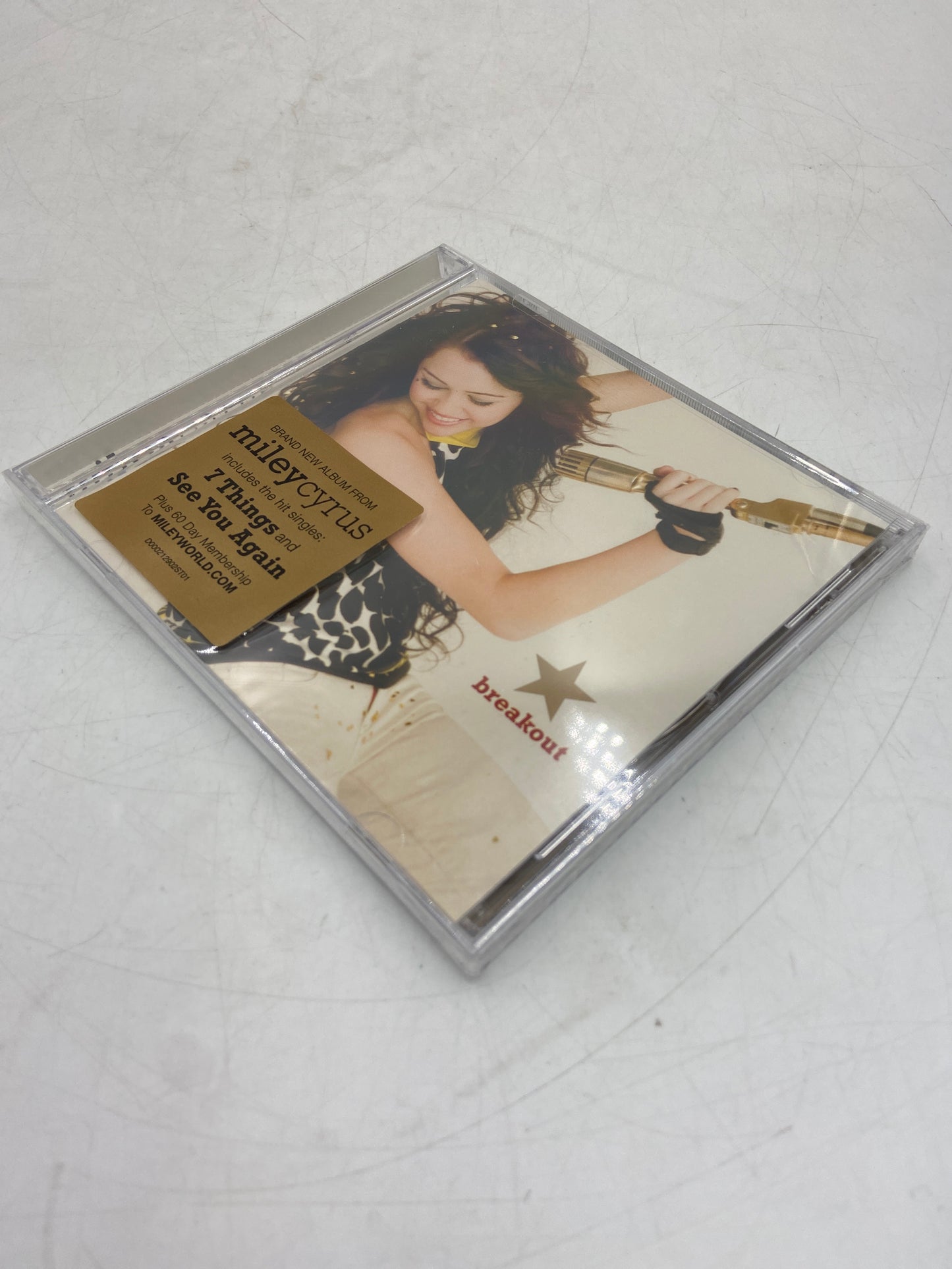 New Miley Cyrus: Breakout (Hollywood Records, 2008) CD