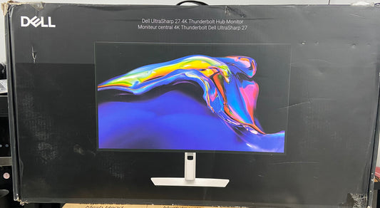 New Open Box Dell UltraSharp 27" 4K Thunderbolt Hub Monitor Monitor U2725QE