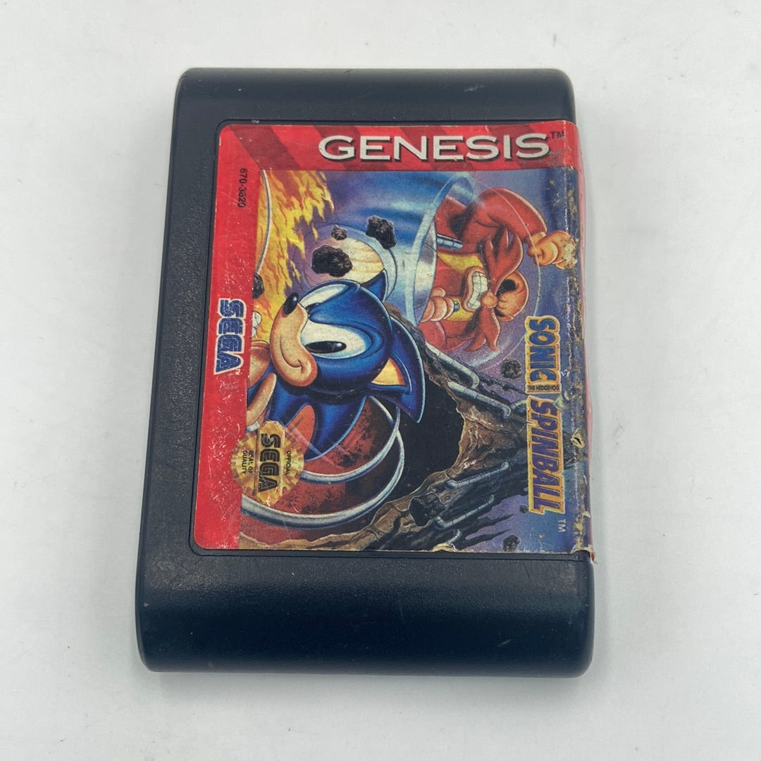 Sonic The Hedgehog Spinball (Sega Genesis, 1993) Cartridge Only