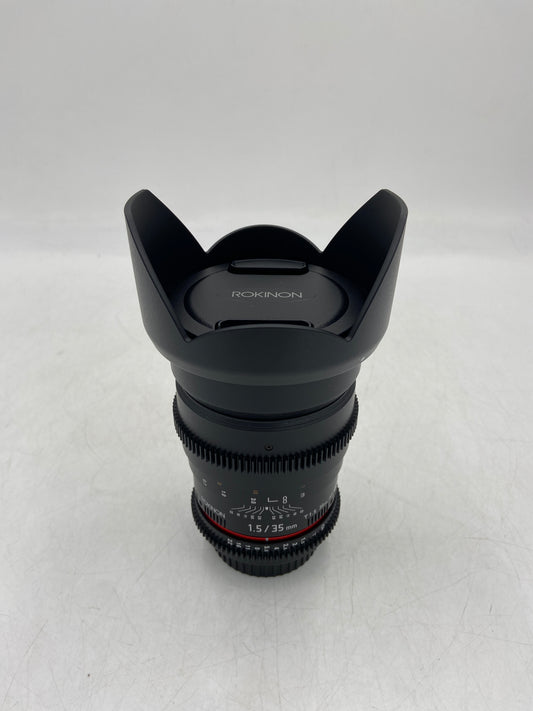 Rokinon 1.5/35mm T1.5 1.5/35mm T1.5 umc Blackmagic Auto Camera Lens