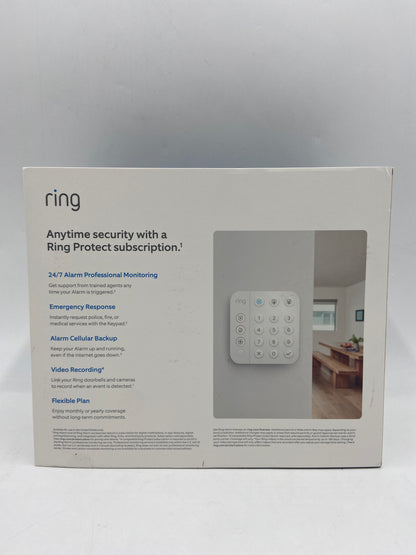 New RING HOME SECURITY ALARM KIT 4K11SZ-0EN0