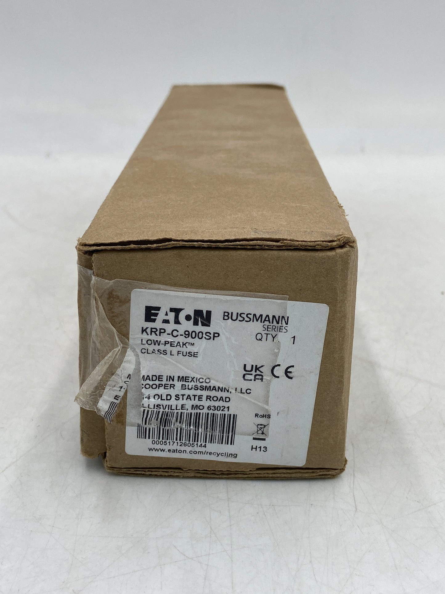 New EATON Bussman Series KRP-C-900SP Low-Peak Class L Fuse
