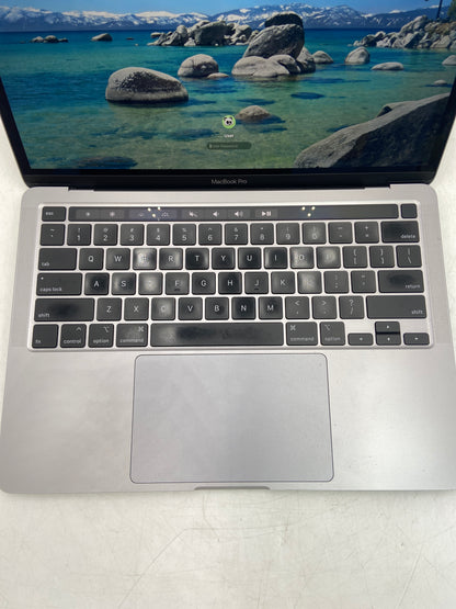 BROKEN 2020 Apple MacBook Pro 13.3" i7 16GB RAM 500GB Cracked Screen