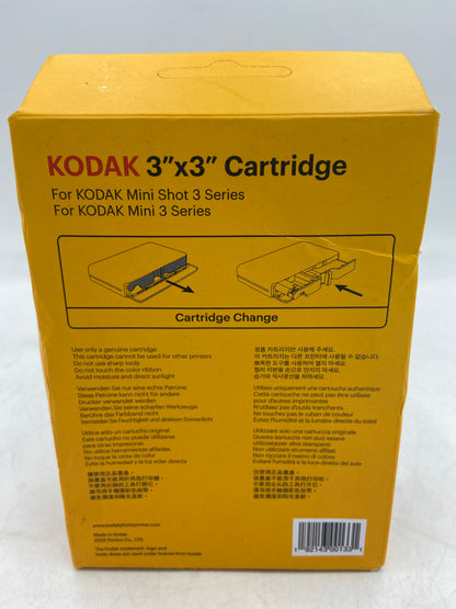 New KODAK 3'' X 3'' CARTRIDGE Ribbon Paper Film Cartridge  ICRG-330