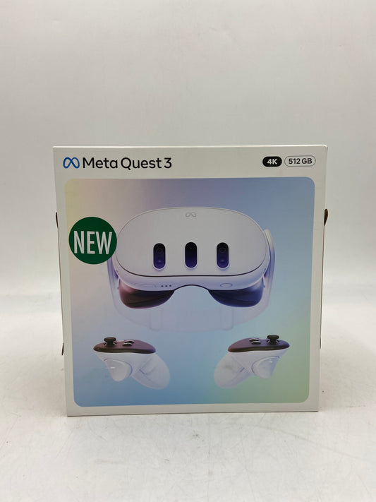 New Meta Quest 3 512GB Standalone All-in-One VR Headset KW49CM