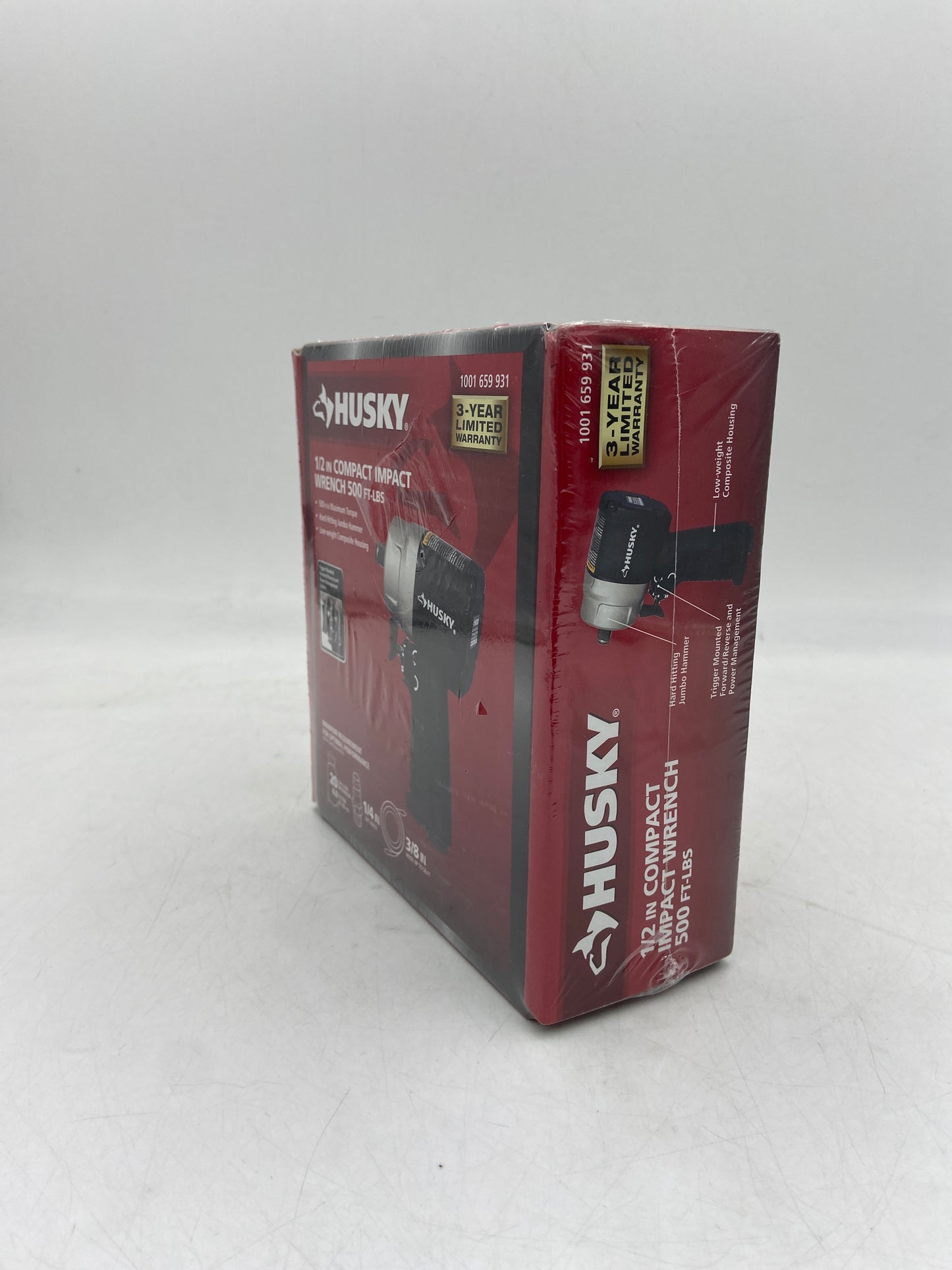 New Husky 1/2'' Compact Impact Wrench Power Tool H4435 1001 659 931