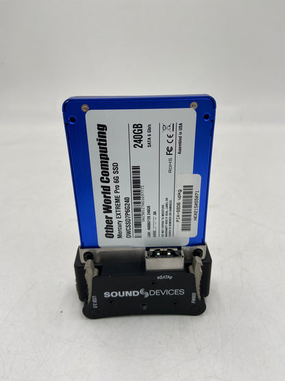 New Open Box SOUND DEVICES PIX240i Audio Video Recorder Power Cord SSD and Caddy Included