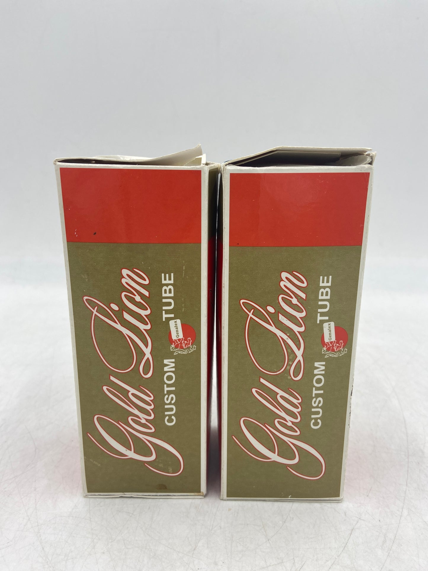 New 2x Genalex Matched Duet Gold Lion  Vacuum Power Tubes KT88