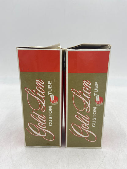 New 2x Genalex Matched Duet Gold Lion  Vacuum Power Tubes KT88