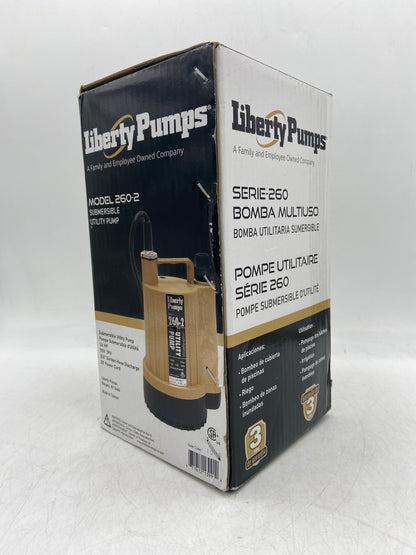 New Liberty Pumps Series 260 Utility Pump Submersible Utility Pump 260-2