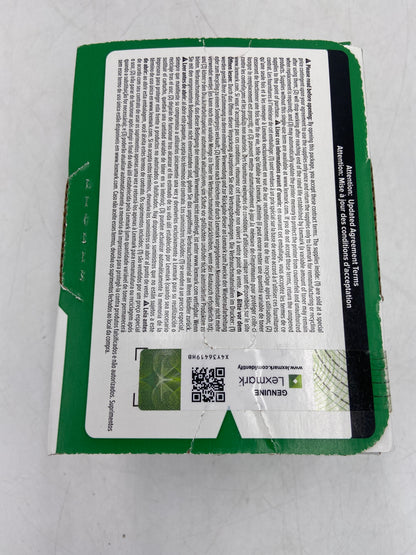 New Lexmark 78C10C0 Cyan Toner Cartridge