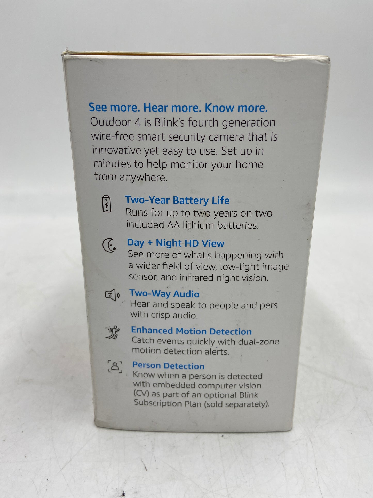 New Open Box Amazon Blink Outdoor 4 3 Camera System