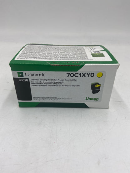 New Lexmark 70c1xy0 CS510 Yellow Toner Cartridge