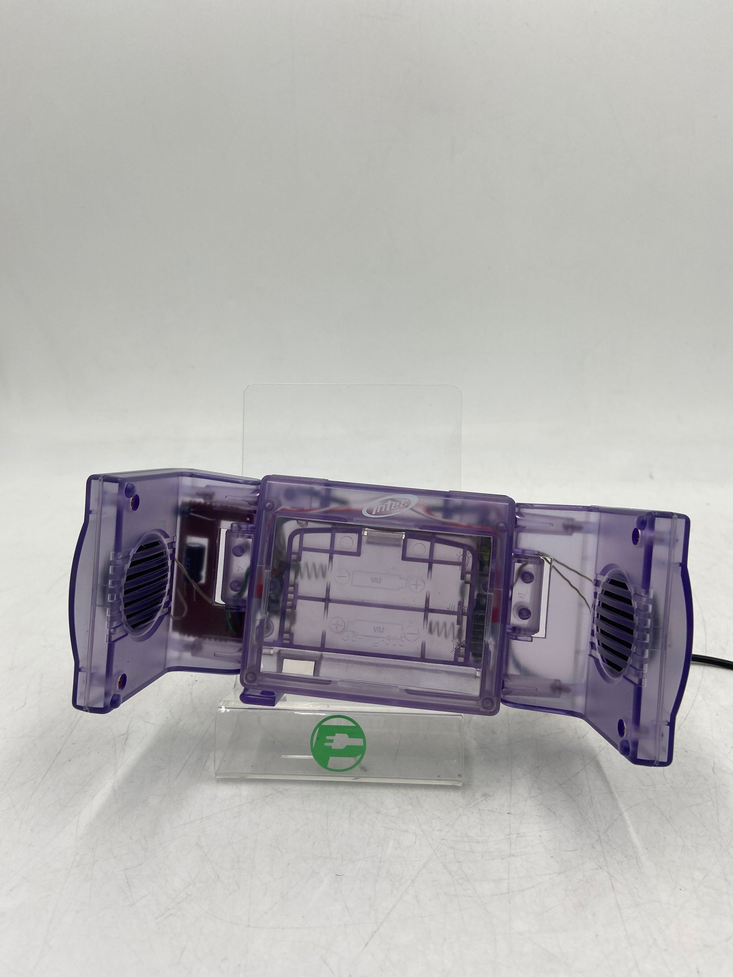 Nintendo Gameboy Color Handheld Video Game System CGB-001 Transparent Purple