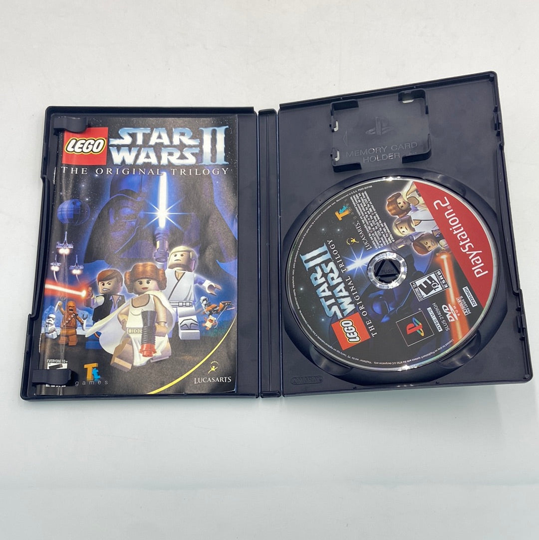 Lot of 2 Sony PlayStation 2 PS2 Games Star Wars and Thrillville