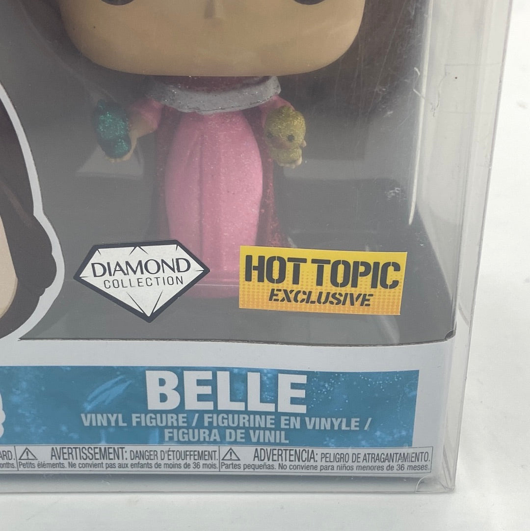New Funko Pop Disney Belle Diamond Collection Hot Topic 241
