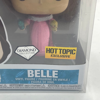 New Funko Pop Disney Belle Diamond Collection Hot Topic Excl. 241