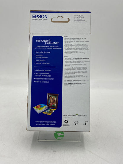 New Epson 252XL T252XL-BCS Black, Yellow, Cyan and Magenta Ink Cartridge