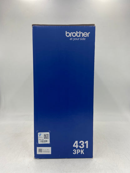New Brother 431 TN431 Yellow, Cyan and Magenta Toner Cartridge Multi-Pack