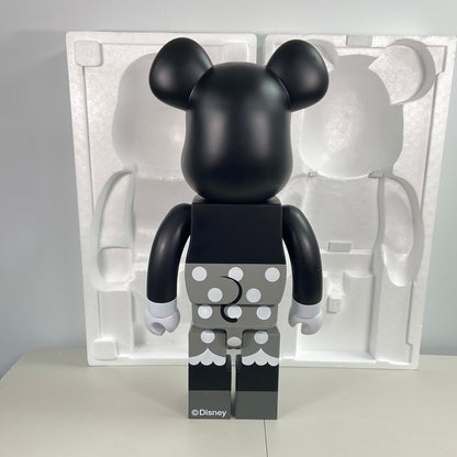 New Open Box Medicom BE@RBRICK 1000% Minnie Mouse B&W